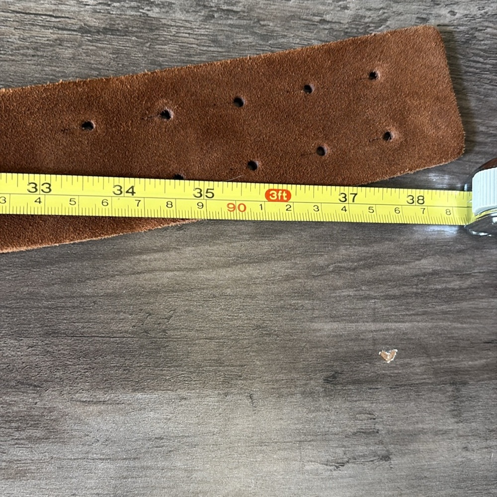 GAP Brown Leather Belt Size Small - Picture 13 of 13